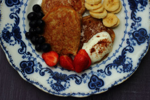 BREAKFAST, HEALTHY CHILDREN AND PORRIDGE PANCAKES