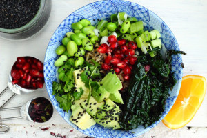 HEALTHY AGEING RESOLUTIONS – KALE & BLACK SESAME RICE BOWL