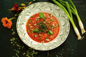 FOODS FOR BREAST CANCER – EASY-PEASY GAZPACHO