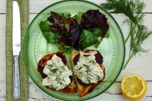 HOW TO BE CALM – SMOKED MACKEREL BRUSCHETTA