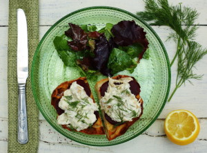 HOW TO BE CALM – SMOKED MACKEREL BRUSCHETTA